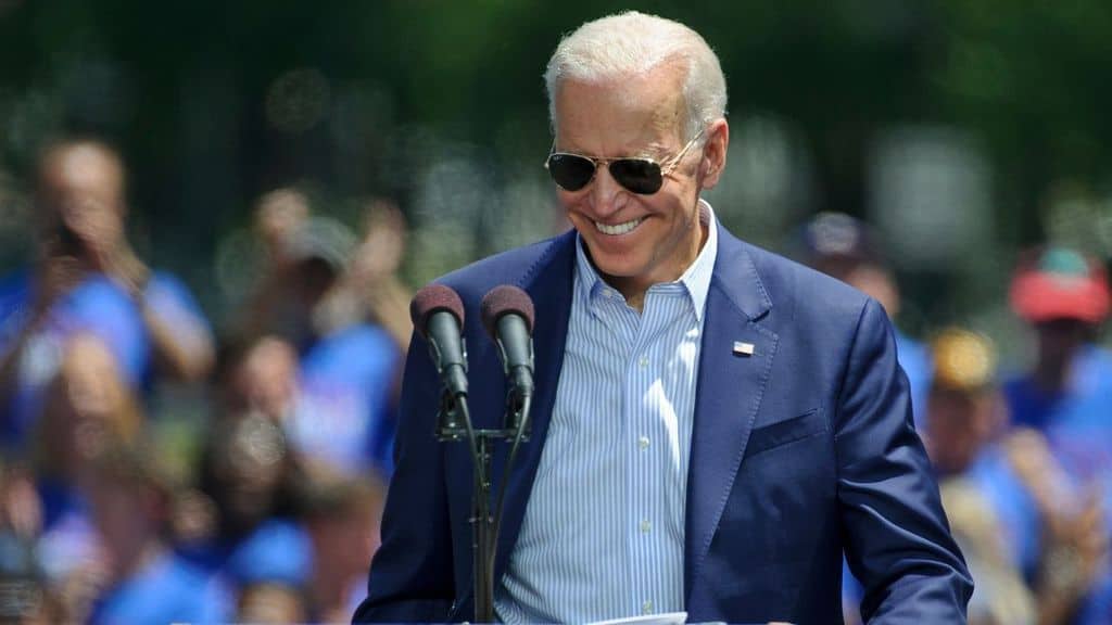 Il candidato alle presidenziali Joe Biden