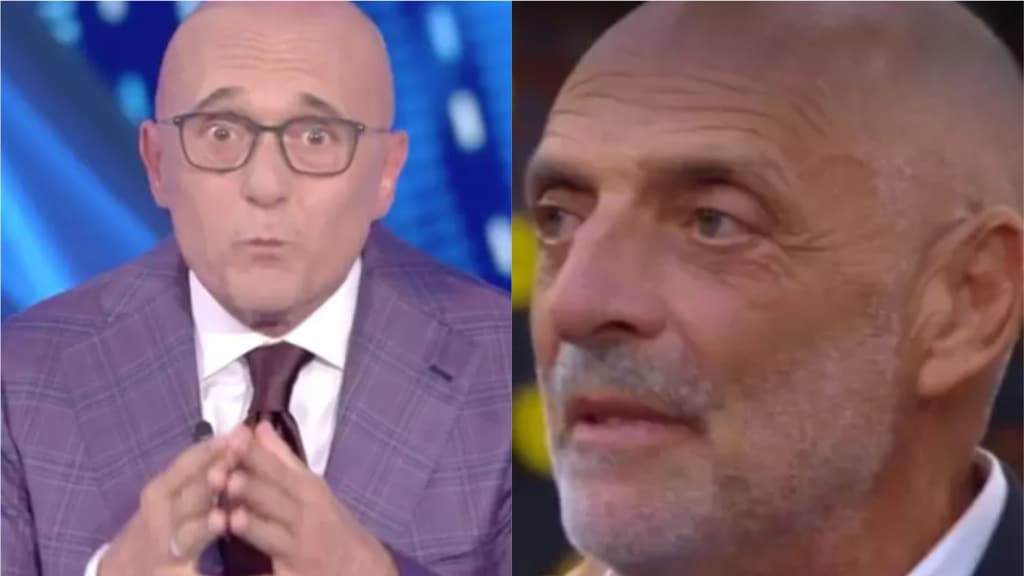 Alfonso Signorini e Paolo Brosio