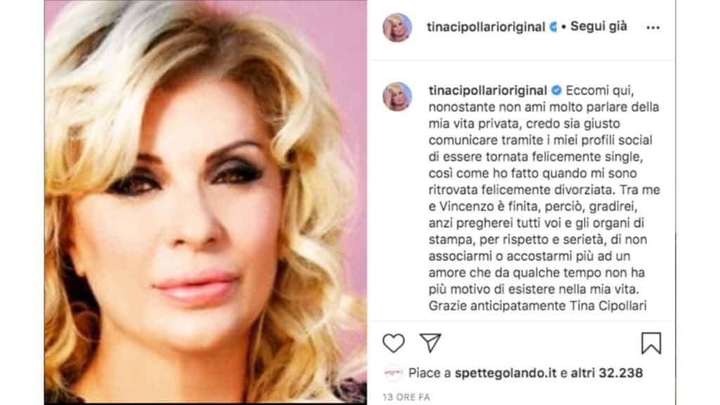 tina cipollari instagram