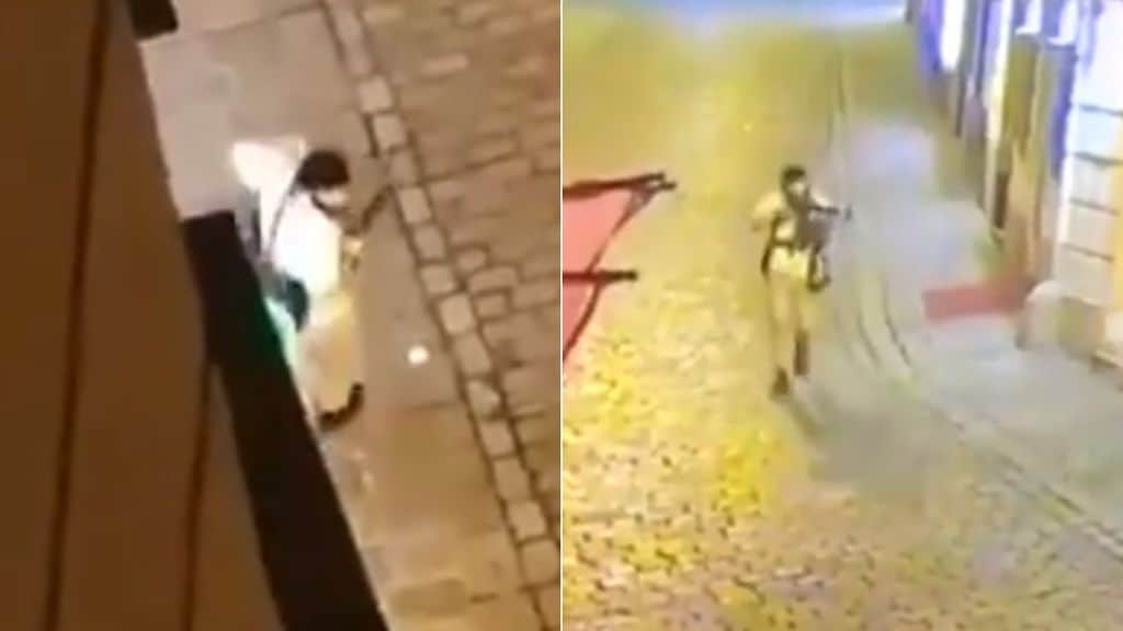 L'assalitore nell'attacco a Vienna