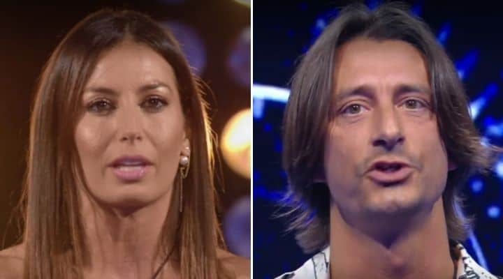 Elisabetta Gregoraci e Francesco oppini al GF Vip