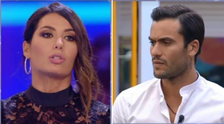 Elisabetta Gregoraci e Pierpaolo Pretelli al GF Vip