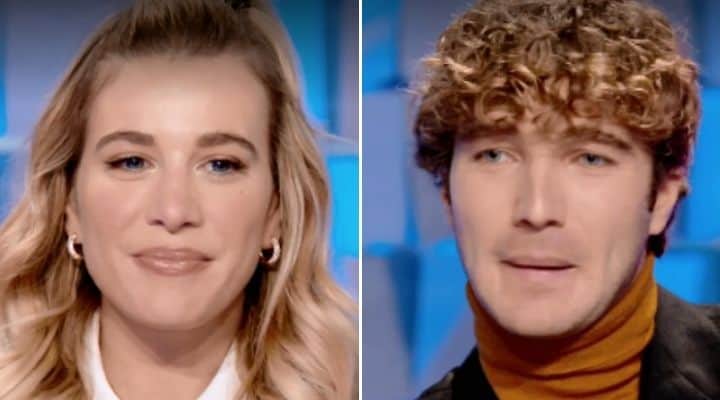 Clizia Incorvaia e Paolo Ciavarro a Verissimo