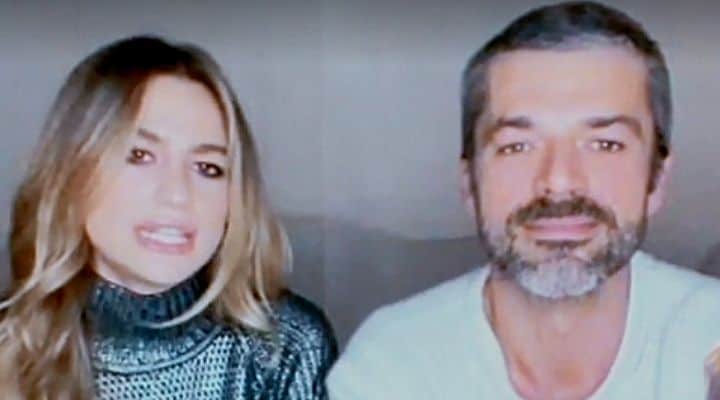 Cristina Marino e Luca Argentero a Verissimo