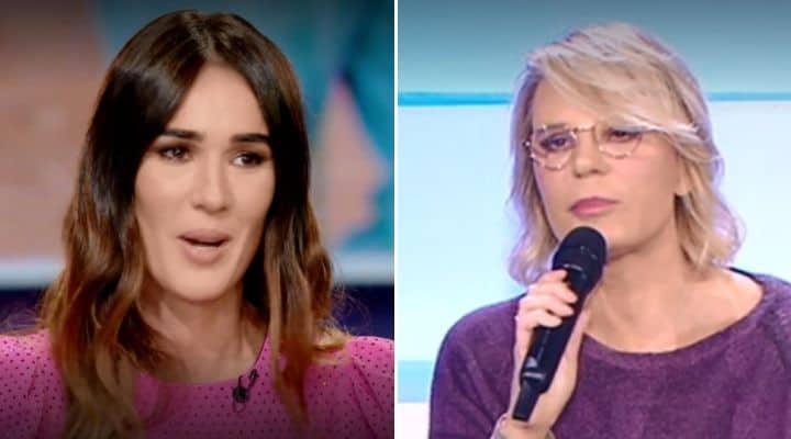 Silvia Toffanin e Maria De Filippi a Verissimo