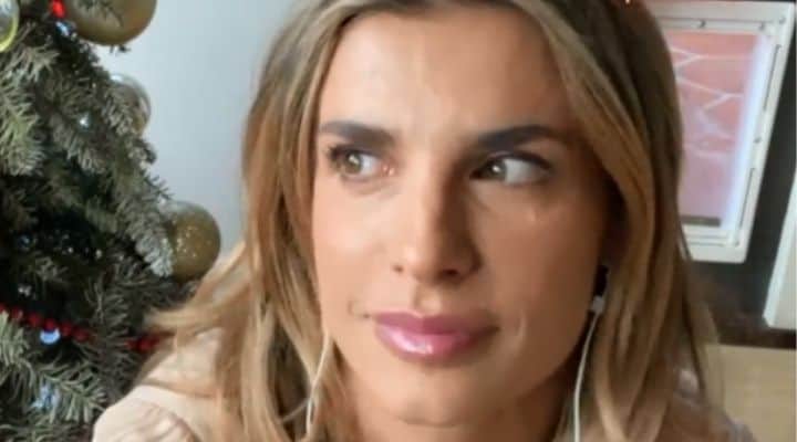 Elisabetta Canalis a Verissimo