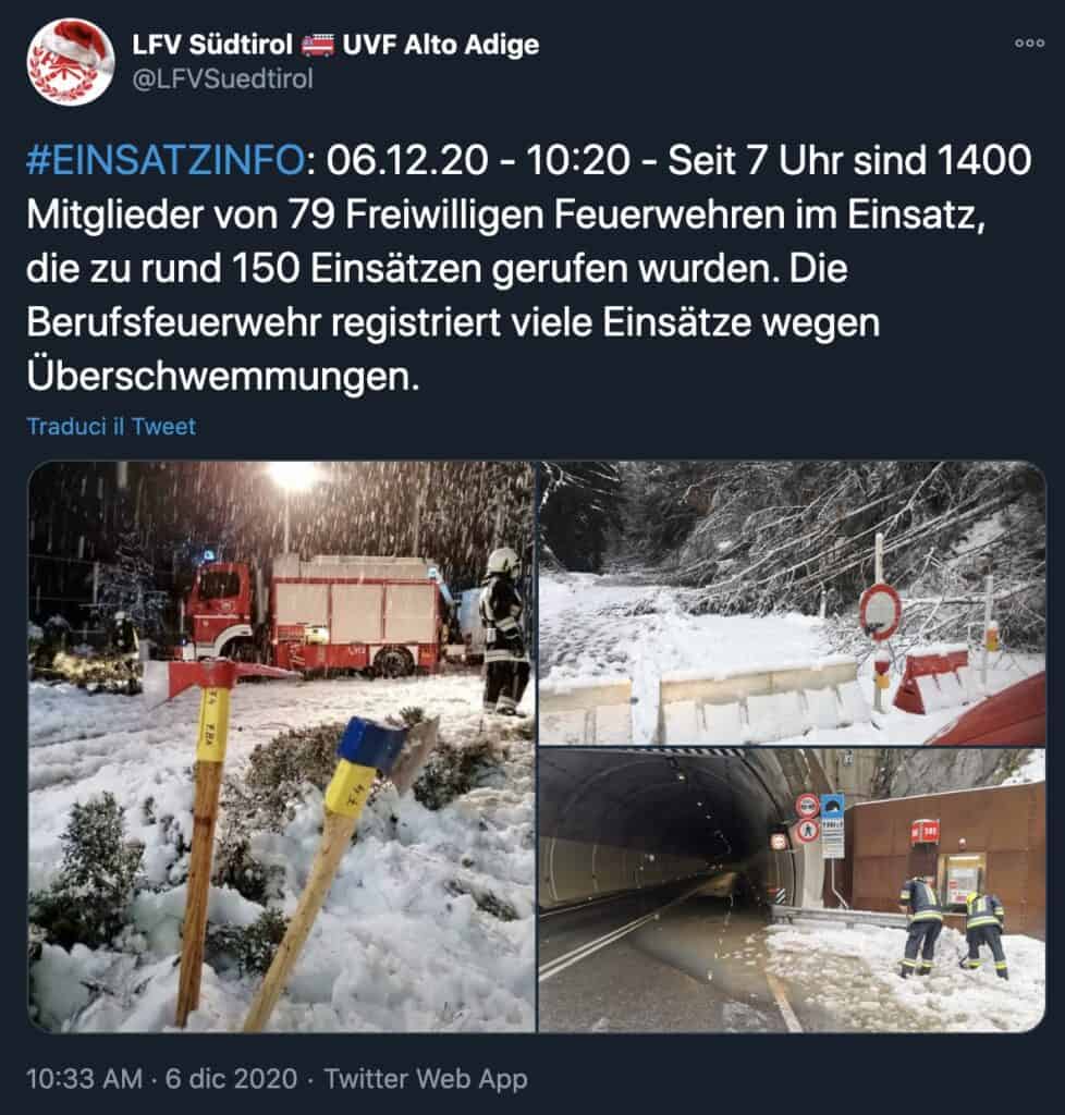 Il post del LFV Südtirol/UVF Alto Adige