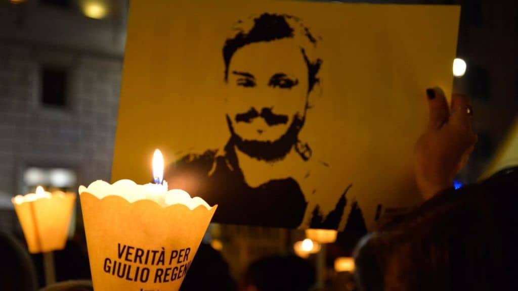 manifestazione per giulio regeni