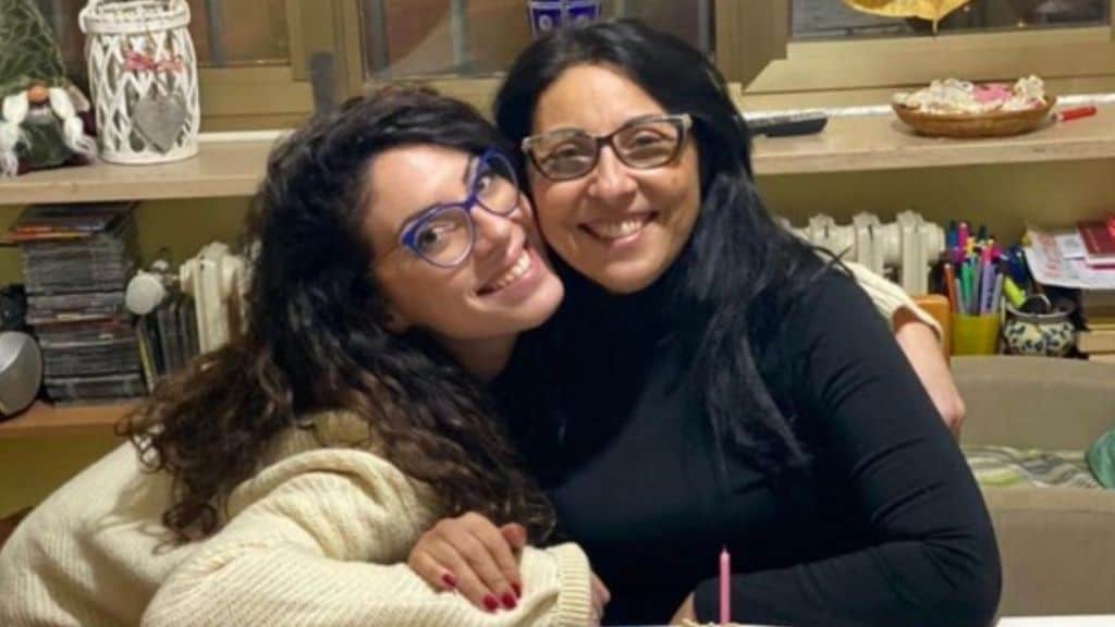 Giusy con la mamma Cristina Messina, uccisa dall'ex