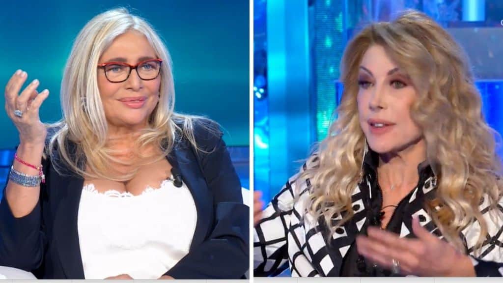 Mara Venier e Gabriella Carlucci a Domenica In