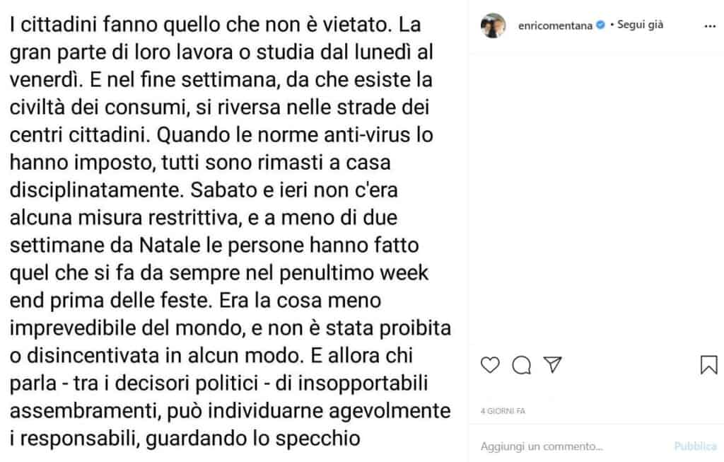 Enrico Mentata instagram