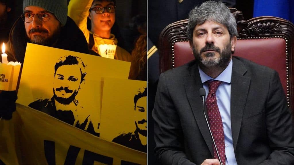 Manifestazioni per Giulio Regeni e Roberto Fico