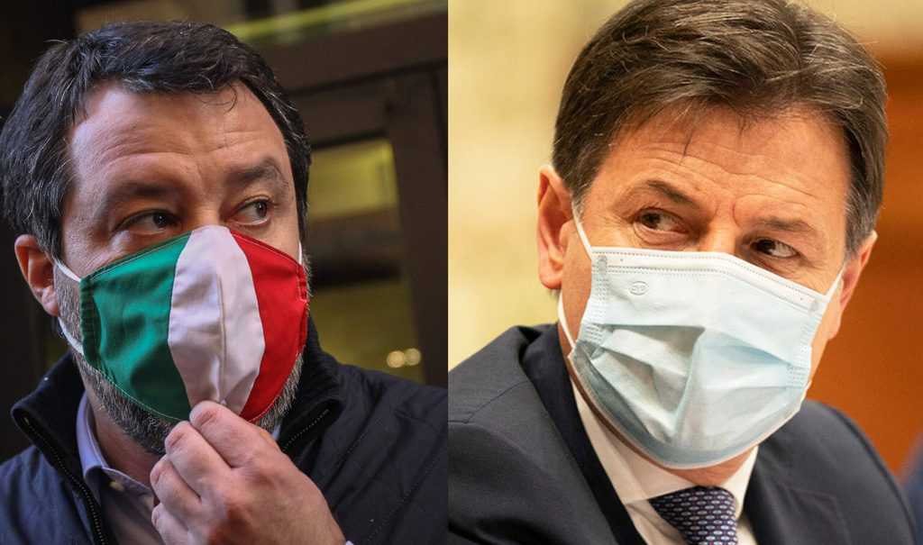 Matteo Salvini e Giuseppe Conte