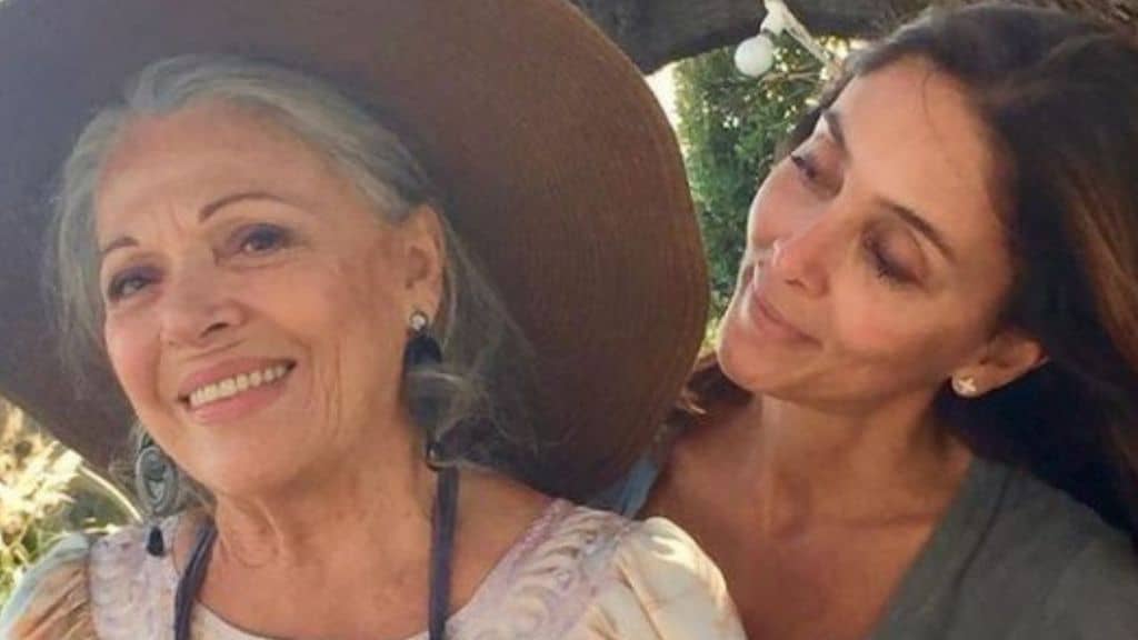 Valeria Fabrizi con la figlia Giorgia