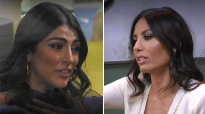 Giulia Salemi e Elisabetta Gregoraci al GF Vip