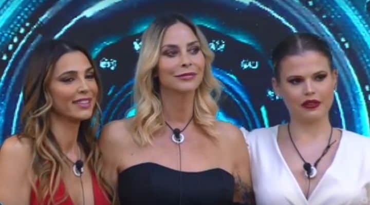 Stefania Orlando, Cecilia Capriotti e Carlotta Dell'Isola al GF Vip