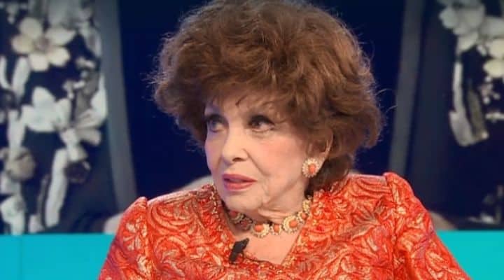 Gina Lollobrigida a Domenica In