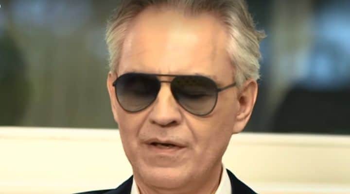 Andrea Bocelli a Verissimo