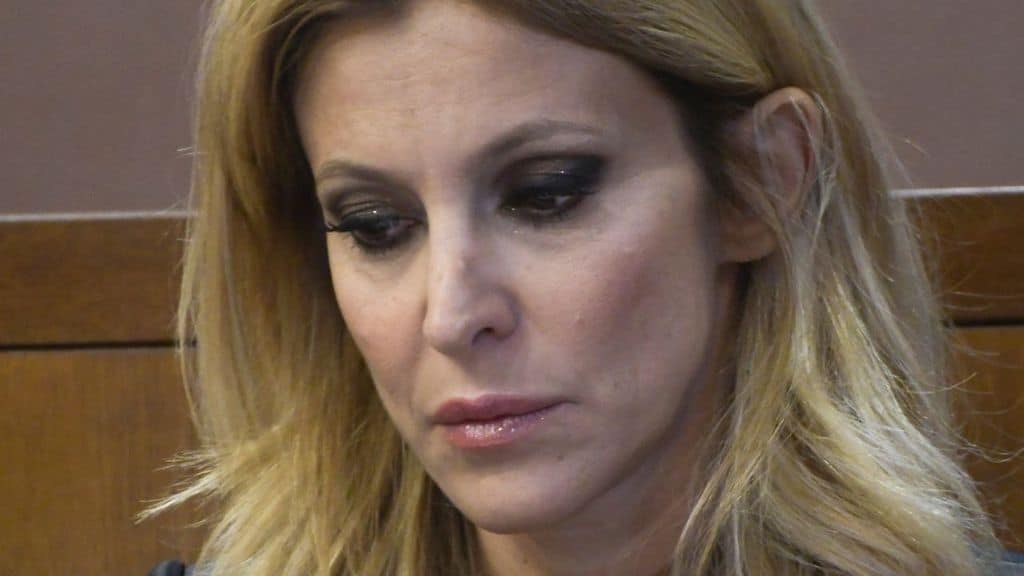 Adriana Volpe e il matrimonio in crisi con Roberto Parli