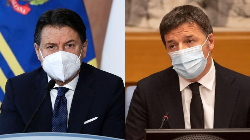 giuseppe conte e matteo renzi