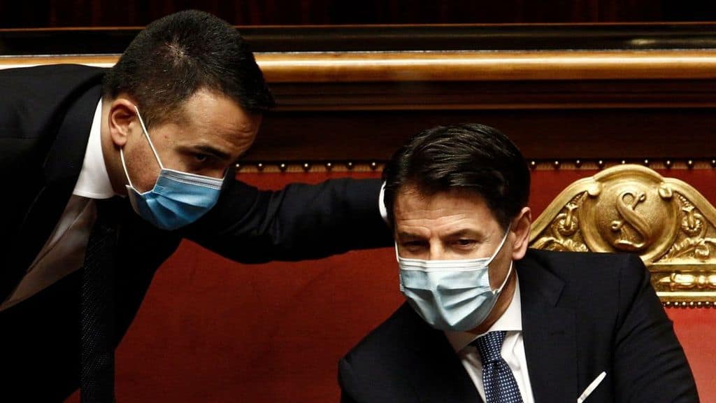 Luigi Di Maio e Giuseppe Conte