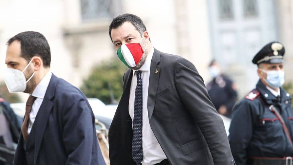 Matteo Salvini al Quirinale per le consultazioni