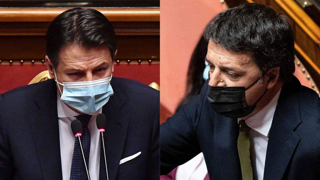 giuseppe conte e matteo renzi