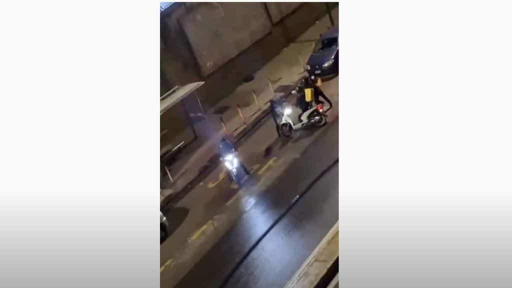 rider aggredito napoli