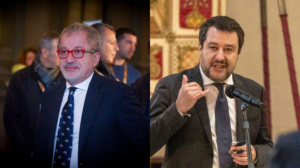 roberto maroni matteo salvini