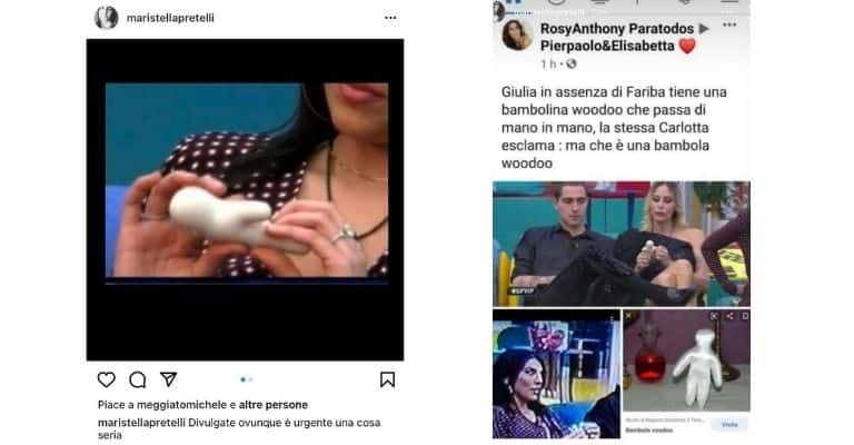 La zia di Pierpaolo accusa Giulia Salemi di fare voodoo