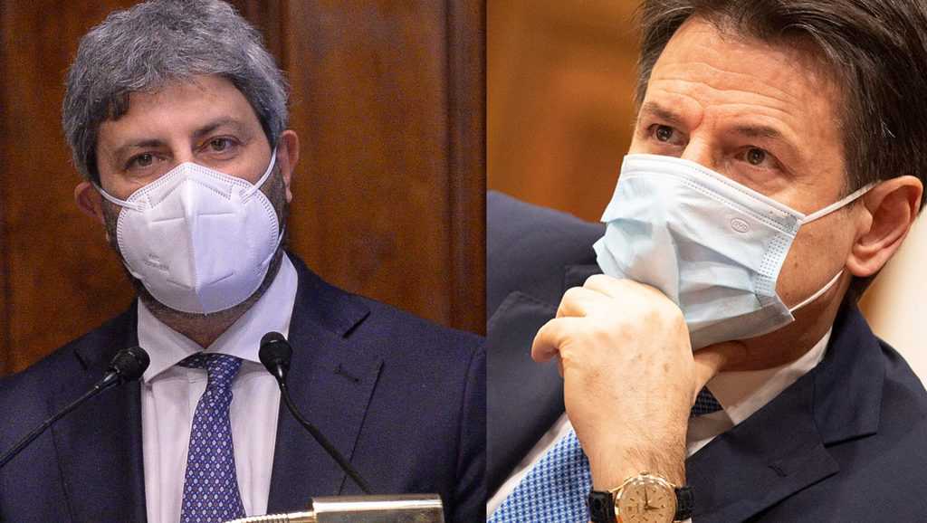 Roberto Fico e Giuseppe Conte