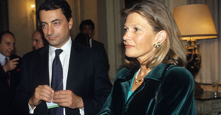 Mario Draghi e la moglie Serena Cappello