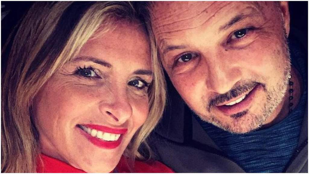 Mihajlovic insieme alla moglie