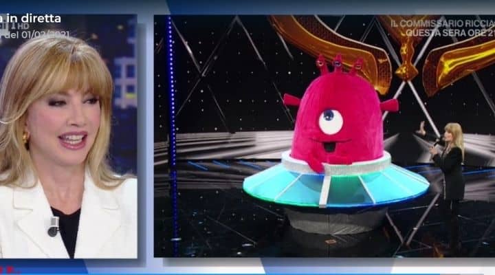 Milly Carlucci Baby Alieno