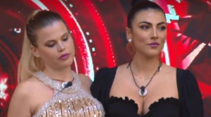 Carlotta Dell'Isola e Giulia Salemi al GF Vip