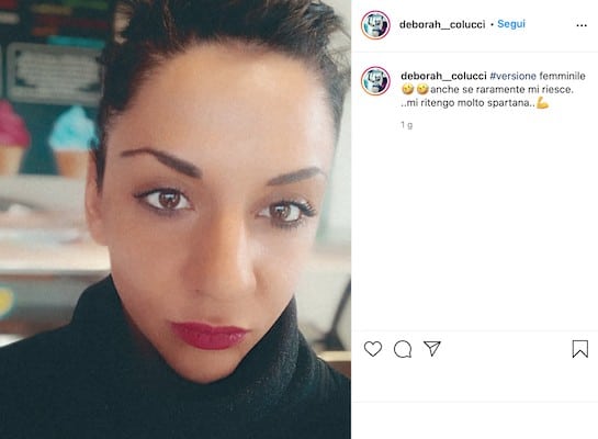 Deborah Colucci su Instagram