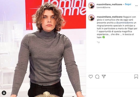 Massimiliano Mollicone su Instagram