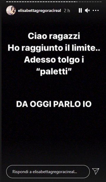 Gregoraci parla su IG