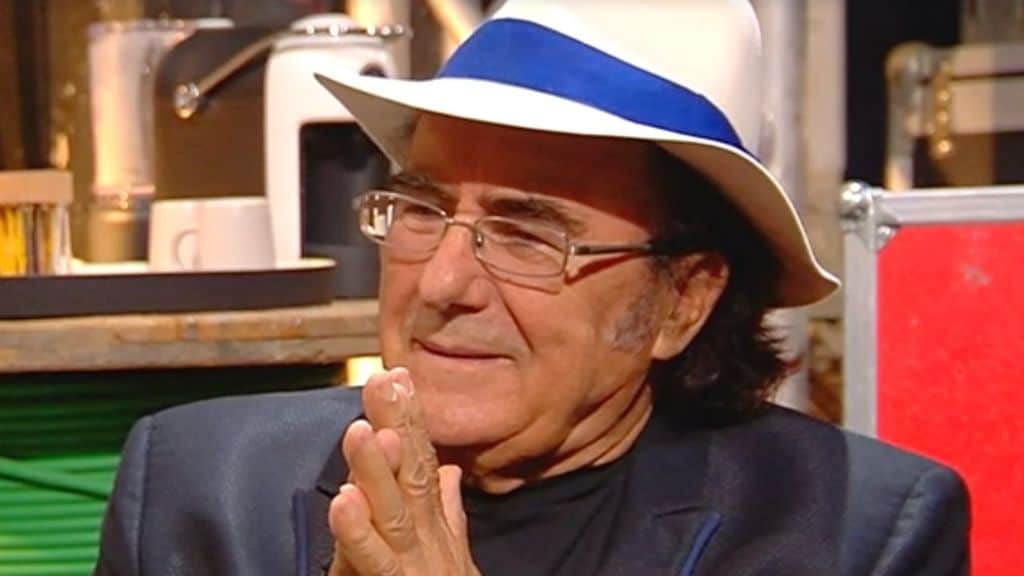 Al Bano Carrisi risponde alle domande sull'esclusione dal Festival di Sanremo