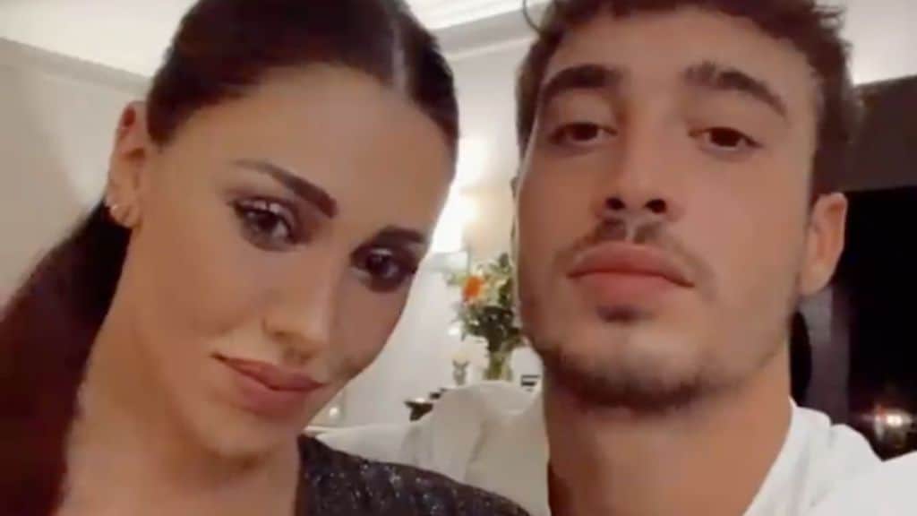 Belen Rodriguez e Antonino Spinalbese