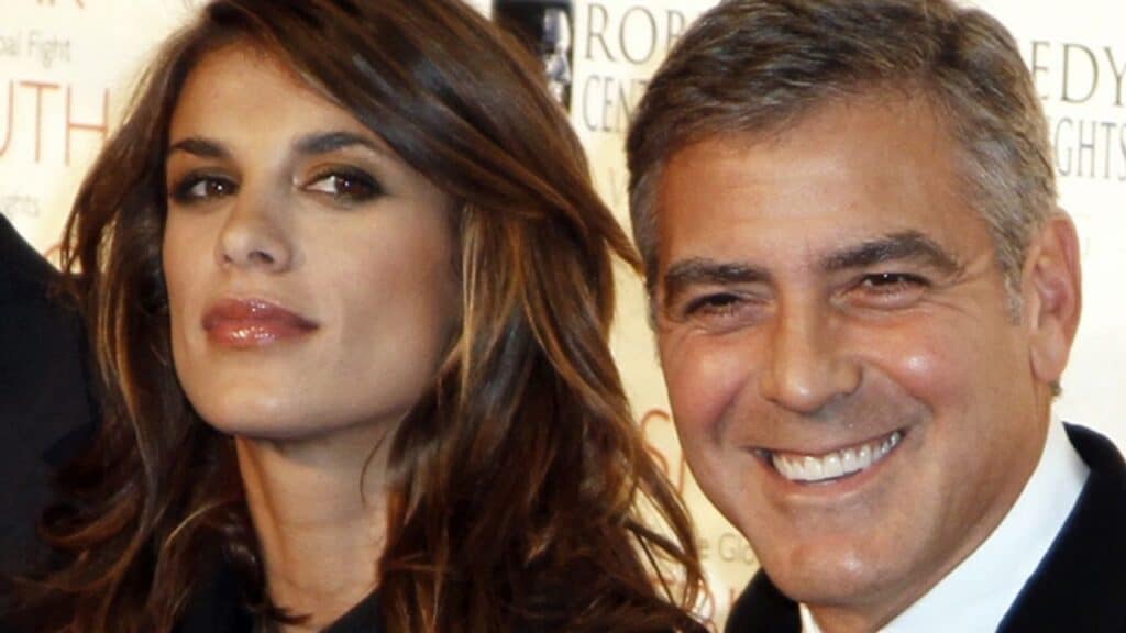 elisabetta canalis e george clooney