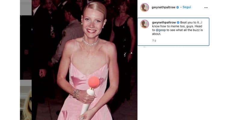 Il post di Gwyneth Paltrow sul suo nuovo vibratore Wand