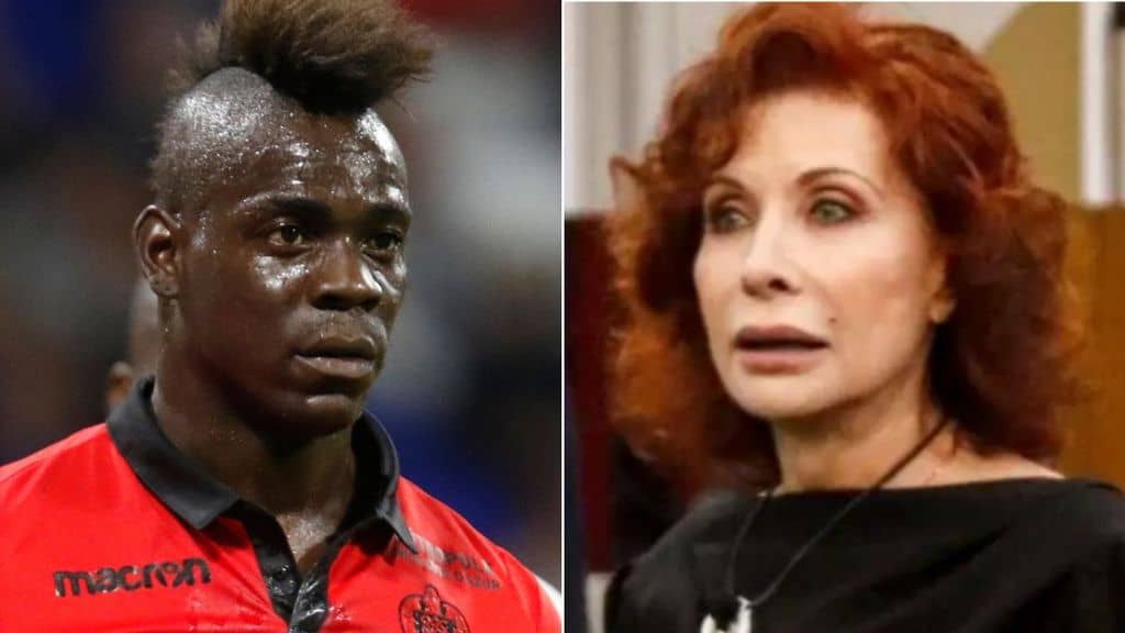 Mario Balotelli e Alda D'Eusanio