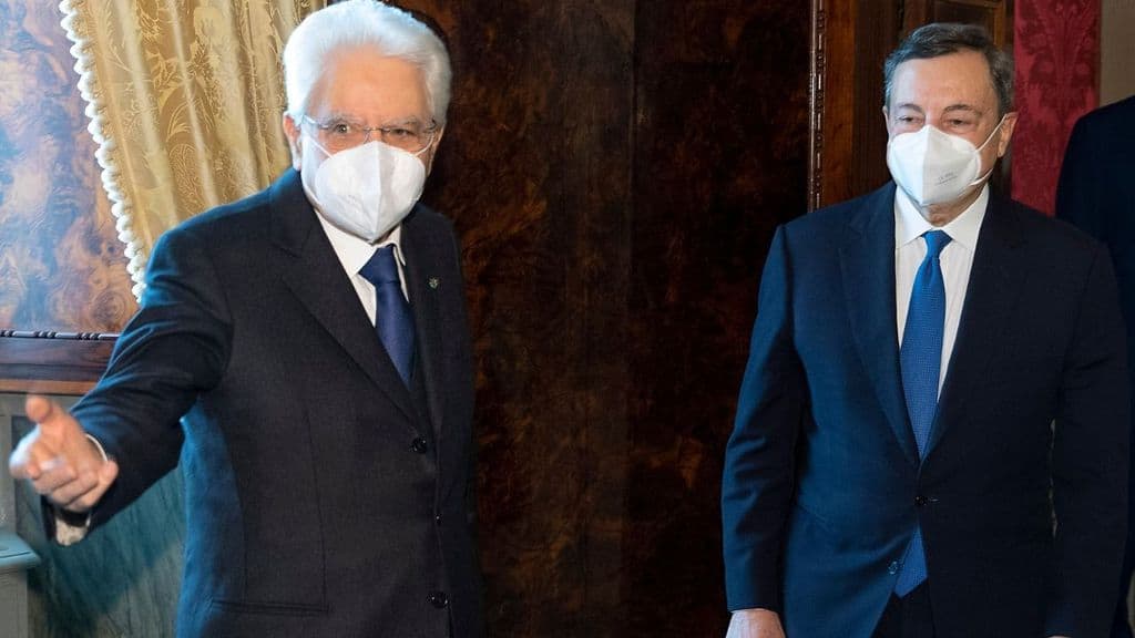 sergio mattarella e mario draghi