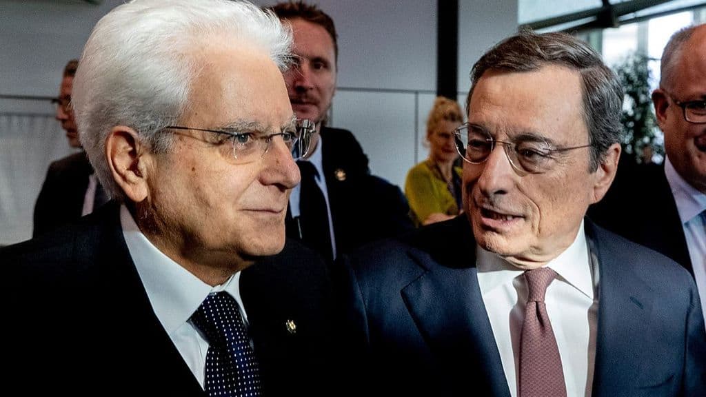 Sergio Mattarella e Mario Draghi