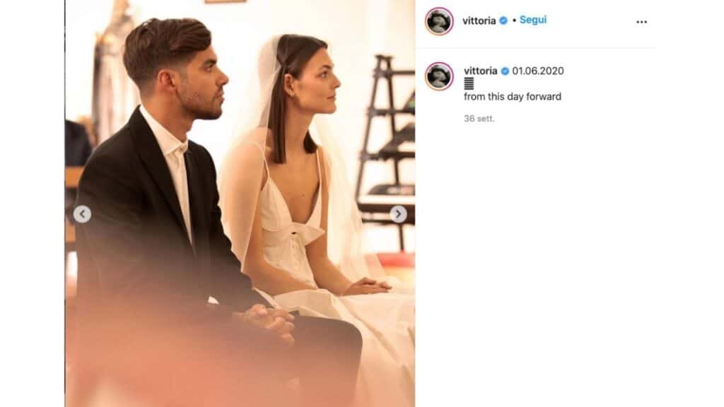 vittoria ceretti sposata con matteo milleri