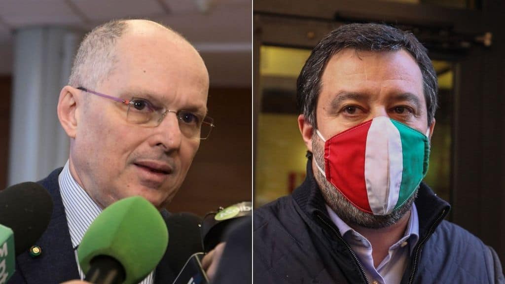 walter ricciardi e matteo salvini