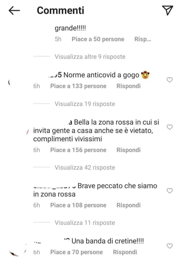 Commenti vs Belen e Cecilia