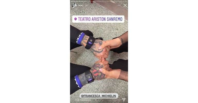 Fedez Mani Francesca Michielin