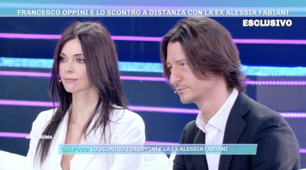 Francesco Oppini e Cristina Tomasini a Domenica Live